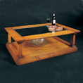 REH Kennedy Classic Glass Top Coffee Table 5001 GT